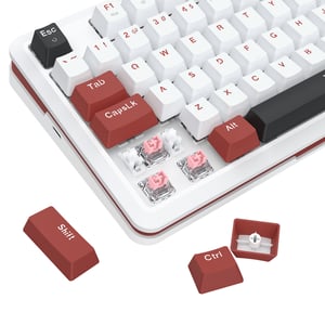 REDRAGON K721WRB-RGB Stormhunter klawiatura Biały, Czarny