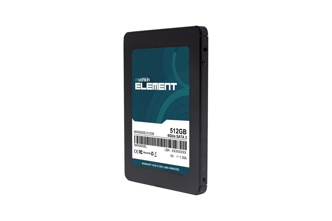 Mushkin Element 512 GB 2.5" SATA III 3D NAND