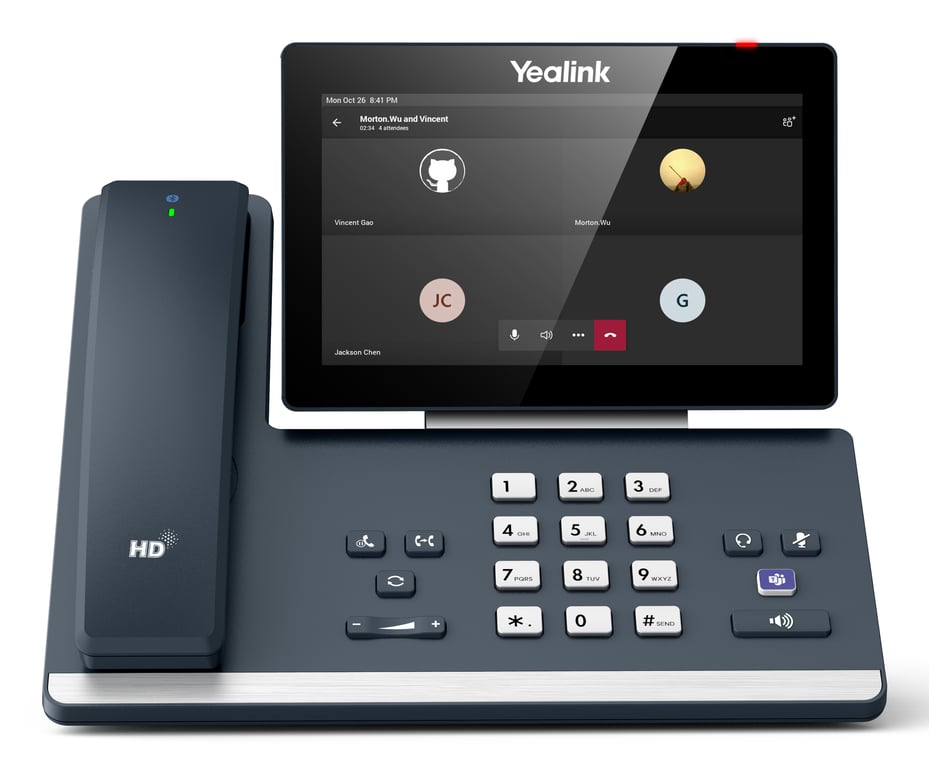 Yealink MP58-WH E2 Teams telefon VoIP Szary LCD Wi-Fi