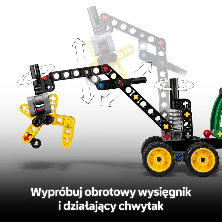 LEGO Technic Harwester kołowy John Deere 1470H