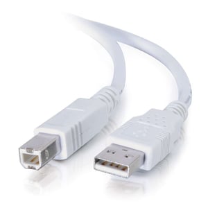 C2G 3m USB 2.0 A/B Cable kabel USB USB A USB B Biały