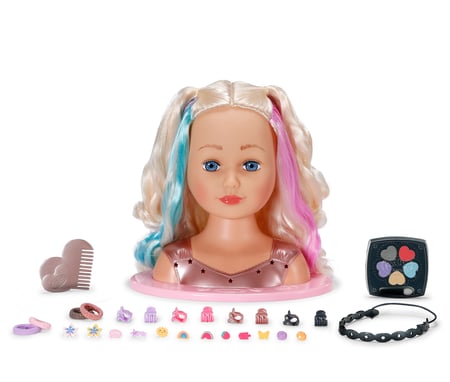 BABY born Styling Head Rainbow 27cm