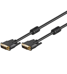 Goobay MMK 110-180 G 24+1 DVI-D 1,8 m DVI-Kabel 1,8 m Schwarz