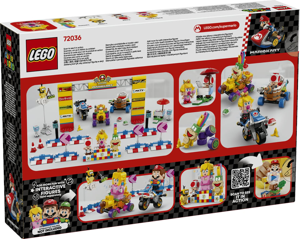 LEGO Super Mario Mario Kart™ – Zestaw Baby Peach i Grand Prix