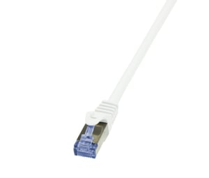 LogiLink 10m Cat7 S/FTP Network Cable, White S/FTP (S-STP)
