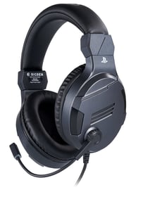 BIG BEN PS4OFHEADSETV3TITAN Kopfhörer/Headset, kabelgebunden, Kopfbügel, Gaming, Titan