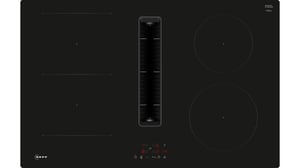 Neff V58NBS1L0 Cooktop Black Built-in 80 cm Induction cooktop with 4 zones Built-in range hood