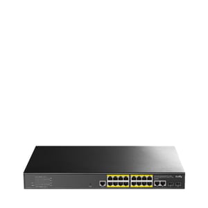 Cudy GS2018PS2 Managed L2 Gigabit Ethernet (10/100/1000) PoE Support 1U Black
