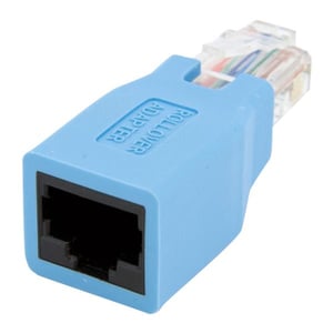 StarTech ROLLOVER przejściówka do kabli RJ-45 Niebieski