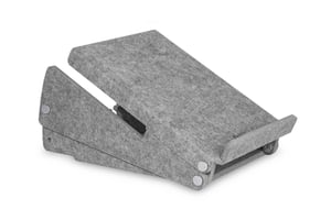 BakkerElkhuizen Ergo-Top 320 Circular Laptop Stand, Gray, 40.6 cm (16")