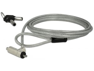 Navilock 20655 Cable Lock, Silver, 1.8 m