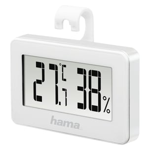 Hama 00186363 Digitale Wetterstation Weiß Batterie