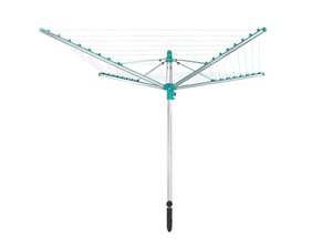 Leifheit 85286 Wäschetrockner Spinner-Wäschetrockner Schwarz, Metallic, Türkis