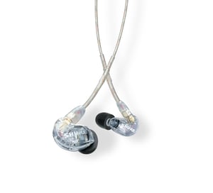 Shure SE215 Pro Słuchawki Przewodowa Douszny Scena/studio Przezroczysty