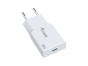 Equip 245521 Ladegerät für mobile Geräte, universell, weiß, Wechselstrom, Schnellladung, für den Innenbereich
