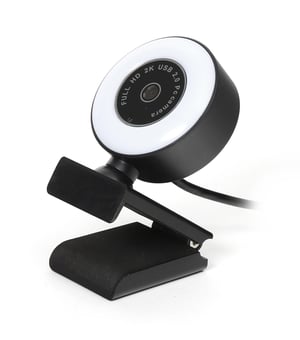 Platinet PCWC2KAF Webcam 2 MP 2560 x 1944 px USB 2.0 Schwarz