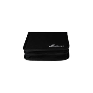 MediaRange BOX50 CD-fodral med lock, 24 skivor, svart