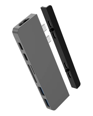HYPER HD28C USB 3.2 Gen 1 (3.1 Gen 1) Type-C Szary