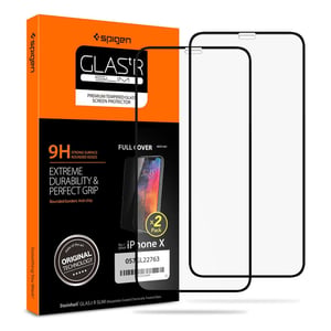Spigen 057GL23120 ochraniacz na ekran / tył telefonu Przezroczysta ochrona ekranu Apple 2 szt.