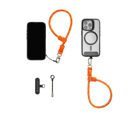 SmallRig FilMov pasek Telefon komórkowy Skóra prawdziwa, Nylon, Stal nierdzewna Pomarańczowy