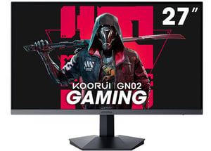 Koorui GN02 monitor komputerowy 68,6 cm (27") 1920 x 1080 px Full HD Czarny
