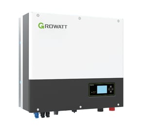 Growatt SPH 10000TL3 BH-UP Solar-Wechselrichter 10 kVA Schwarz, Weiß