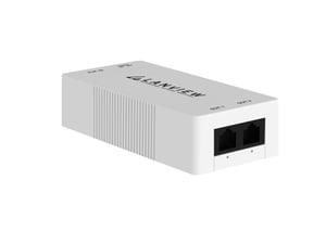 Lanview LVN-100MB-POE30W-EXTENDER przedłużacz sieciowy Biały 100 Mbit/s