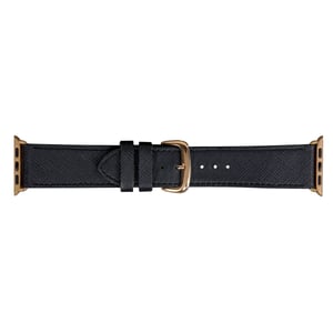 dbramante1928 Madrid Armband Schwarz Echtleder