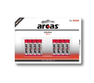 Arcas 117 44803 Jednorazowa bateria AAA Alkaliczny