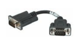 Motorola CABLE ASSEMBLY MM CABLE Parallelkabel Schwarz DB15M DB9M