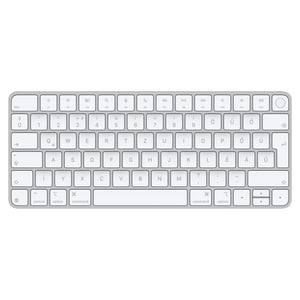 Apple MXCK3MG/A Universal USB + Bluetooth QWERTZ Hungarian Keyboard, Silver, White