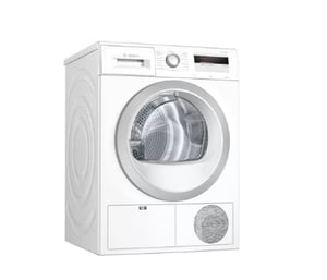 Bosch WTH850K7PL Freestanding Front-Loading Clothes Dryer, White