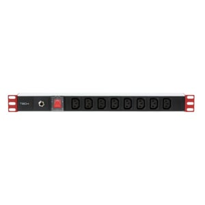 Techly I-CASE STRIP-813T Rack Parts Power Strip