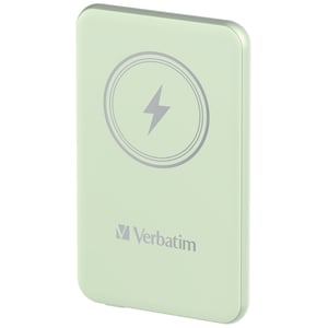 Verbatim Charge 'n' Go Lithium-Polymer (LiPo) 5000 mAh Wireless Charging Green