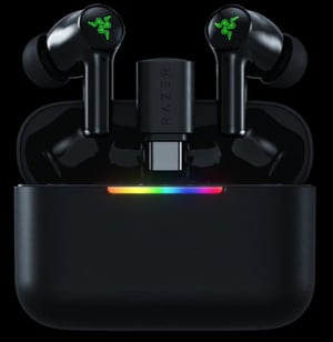 Razer Hammerhead V3 Hyperspeed Zestaw słuchawkowy Bezprzewodowy Douszny Połączenia/muzyka Bluetooth Czarny