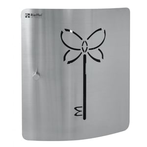 Rieffel DSB-BUTTERFLY Key Cabinet, Black Steel, Steel