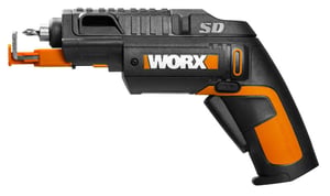WORX WX255 wkrętak zasilany/zakrętark udarowy 230 RPM Czarny, Pomarańczowy