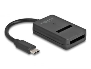 DeLOCK Multifunction M.2 NVMe PCIe or SATA SSD Adapter with USB Type-C 10 Gbps