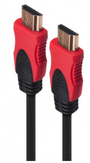 Maclean MCTV-707 3 m HDMI Cable, HDMI Type A (Standard), Black, Red