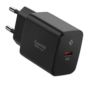 Spigen EE201EU Uniwersalne Czarny Prąd przemienny Szybkie ładowanie Wewnętrzna