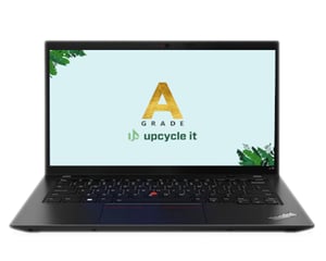 Upcycle it Lenovo ThinkPad L14 Gen1 (renoverad) En bärbar dator med Intel® Core™ i5 i5-10210U, 35,6 cm (14") Full HD, 8 GB DDR4-SDRAM, 256 GB SSD, Wi-Fi 6 (802.11ax), Windows 11 Pro, Skandinavien, svart