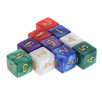 Tillbehör till kortspel och rollspel
