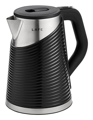 Lafe LAFCZA47468 czajnik elektryczny 1,8 l 1800 W Czarny, Stal nierdzewna