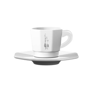 Bialetti RTATZ402 Schälchen „Biały Kawa“, 4 Stück