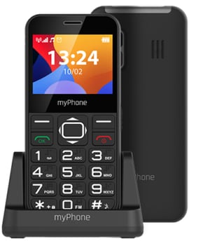 myPhone Halo 3 5,87 cm (2.31") 86 g Czarny Telefon dla seniora