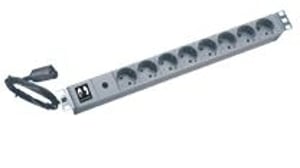 ONLINE USV-Systeme 19" USV-Steckdosenleiste mit Abzweig, 2 m