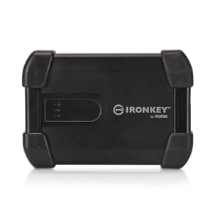 Kingston Technology IronKey H80 500 GB externe USB-2.0-Festplatte, schwarz