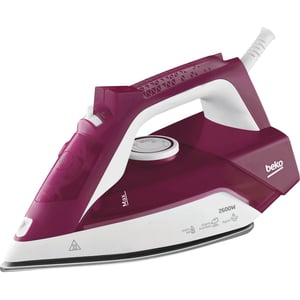 Beko SIM3126R Bügeleisen Dampfbügeleisen Keramiksohle 2600 W Rot