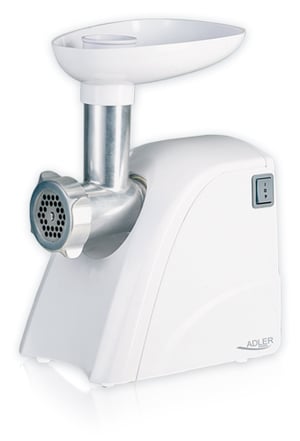 Adler AD 4803 köttkvarn 800 W Rostfritt stål, Vit