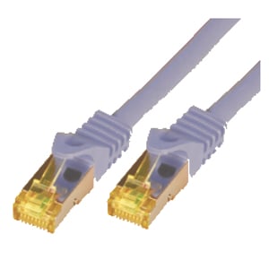 M-Cab 0.25m CAT7 S-FTP Network Cable, Gray, 0.25 m S/FTP (S-STP)